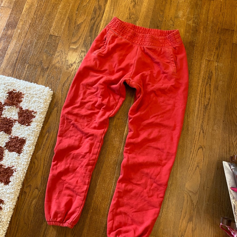 Aerie Offline Red Jogger Sweatpants